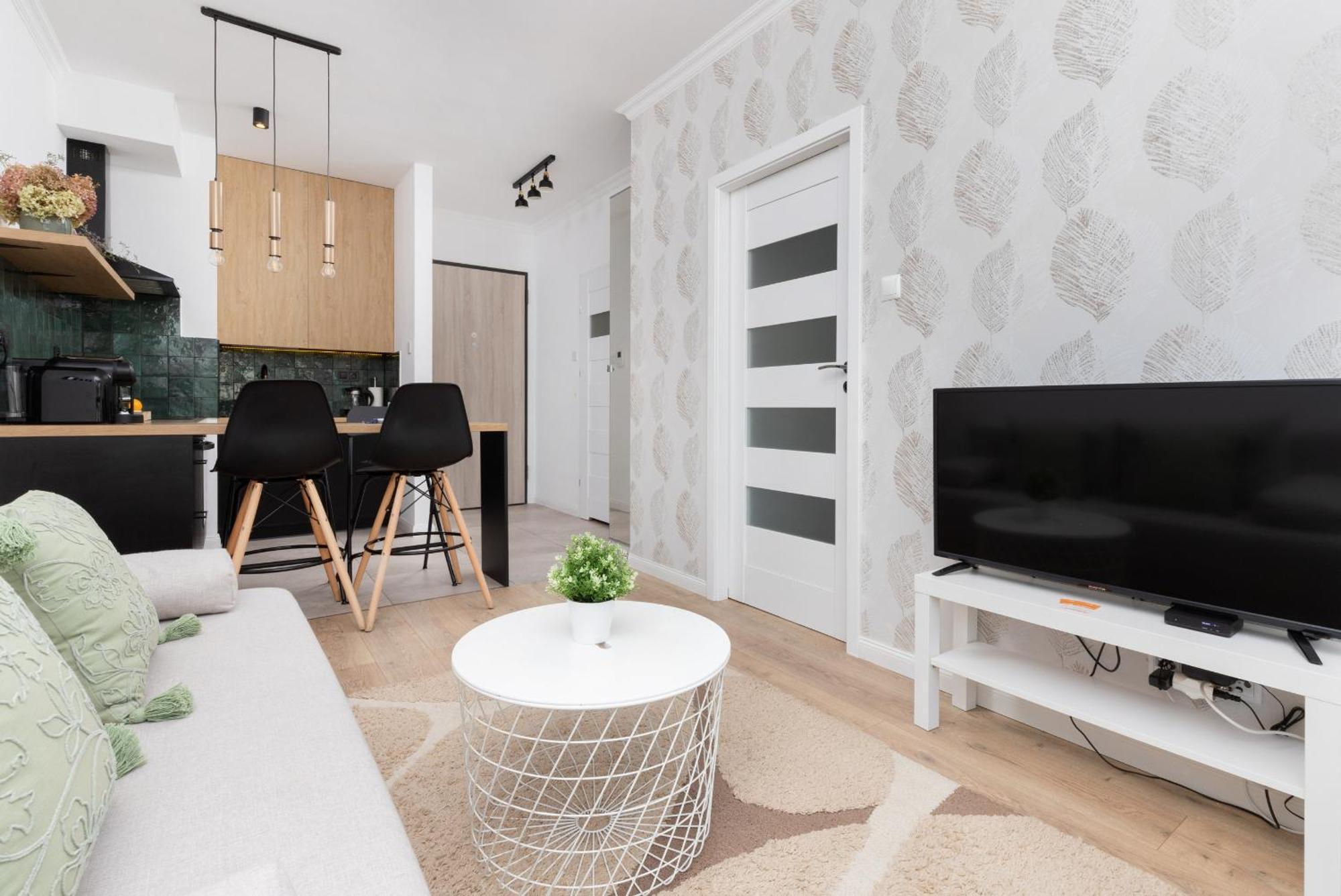 Starowiejska Apartment With Balcony Next To Arena Gdansk Stadium By Noclegi Renters Екстериор снимка